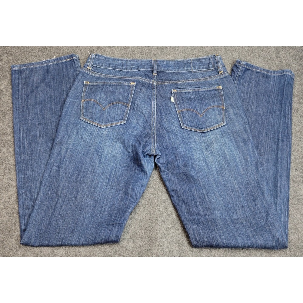 Levis 552 Jeans Womens 10L/30 Faded Streetwear Rodeo Mid Rise Straight Cowgirl